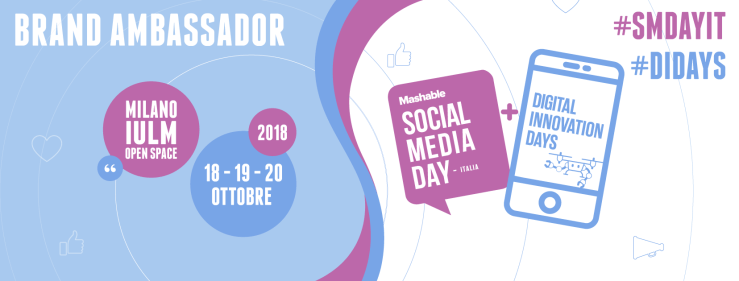 #SMDAYIT 2018 - Brand ambassador